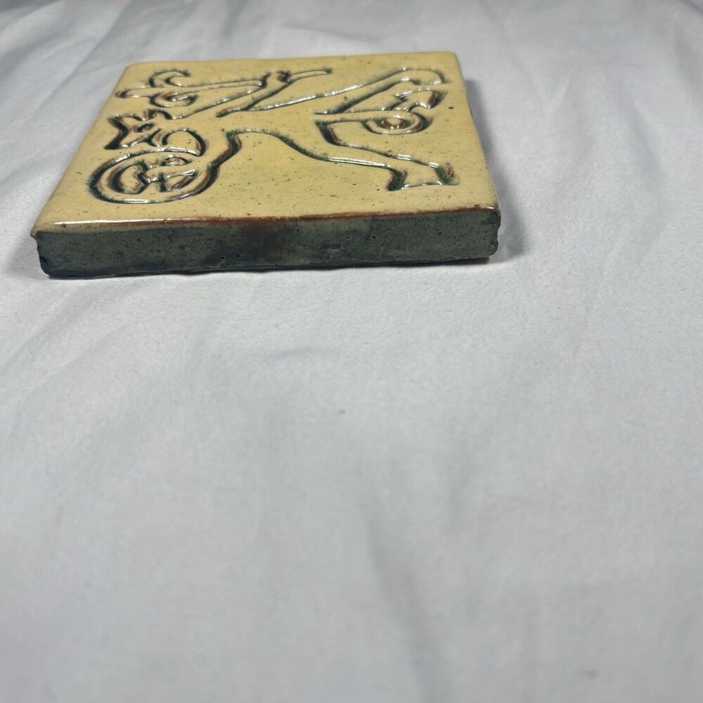 Bucks County 5x5 Ram Demon Ceramic Tile Plaque - Picture 6 of 7